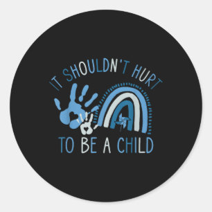 Het zou pijn moeten doen om een wet ter voorkoming ronde sticker