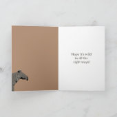 Het Zou Tapir Zijn Dat Het Je Verjaardag Is Kaart (Binnen)