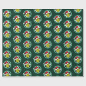 Het zouden de Feestdagen niet zijn zonder Grinch Cadeaupapier (Vlak)