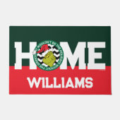 Het zouden de Feestdagen niet zijn zonder Grinch Deurmat (Voorkant)