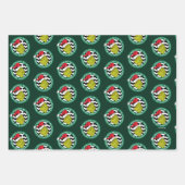 Het zouden de Feestdagen niet zijn zonder Grinch Inpakpapier Vel (Voorkant)