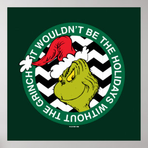 Het zouden de Feestdagen niet zijn zonder Grinch Poster