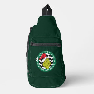 Het zouden de Feestdagen niet zijn zonder Grinch Sling Bag
