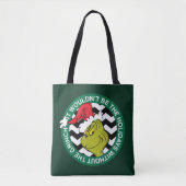 Het zouden de Feestdagen niet zijn zonder Grinch Tote Bag (Voorkant)