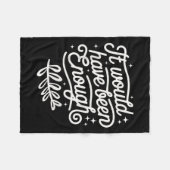 Het zouden genoeg uitverkoren mensen Christelijk z Fleece Deken (Voorkant (Horizontaal))