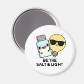 Het zout- en lichtgrappige bijbeltje magneet (Voorkant / Achterkant)