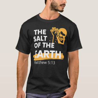 Het zout van het EarthBroeder-sprinkzalmthema T-shirt