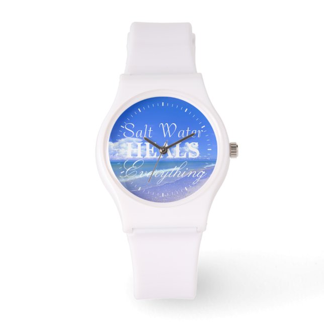 Het zoutwater heelt alles horloge (Voorkant)