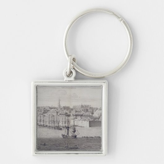 Het Zuid-Uitzicht van Berwick Upon Tweed, c.1743-4 Sleutelhanger (Voorkant)