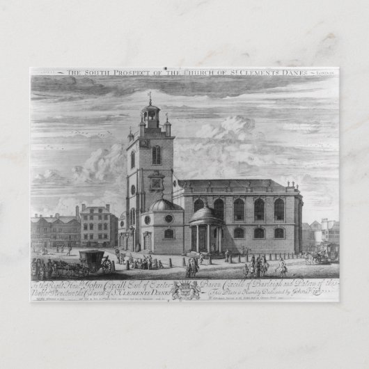 Het zuidelijke vooruitzicht van de St. Briefkaart (Voorkant)