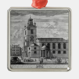 Het zuidelijke vooruitzicht van de St. Metalen Ornament