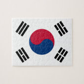 Het Zuidkoreaanse Raadsel van de Vlag Legpuzzel (Horizontaal)