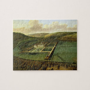 Het zuidoostperspectief van Hampton Court, Herefor Legpuzzel