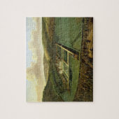 Het zuidoostperspectief van Hampton Court, Herefor Legpuzzel (Verticaal)