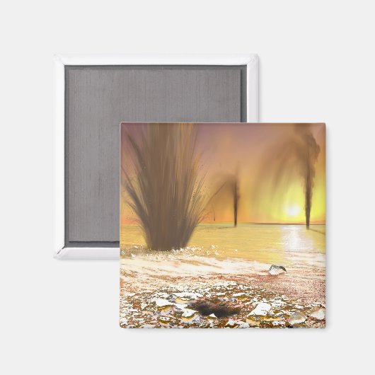 Het Zuidpoolijs van Martian Magneet (Voorkant / Achterkant)