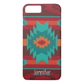 Het zuidwestelijke geometrische patroon. Case-Mate iPhone case (Achterkant)