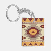 Het zuidwestelijke stammenpatroon. sleutelhanger (Voorkant Links)