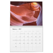 Het zuidwesten van Amerika - de Grote Cirkel Kalen Kalender (Feb 2027)