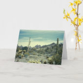 Het Zuidwesten van de Woestijn van Arizona Kaart (Gele Bloem)