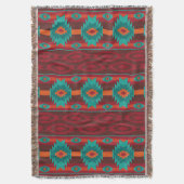 het zuidwesten van het etnische navaio - stammenpa deken (Voorkant Verticaal)