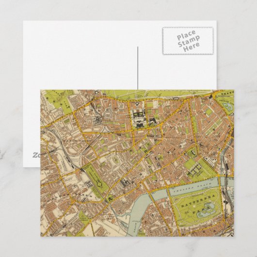 Het Zuidwesten van Londen Briefkaart (Voorkant / Achterkant)