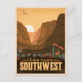 Het zuidwesten | Verenigde Staten Briefkaart (Voorkant)