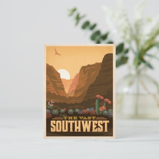Het zuidwesten | Verenigde Staten Briefkaart (Staand voorkant)