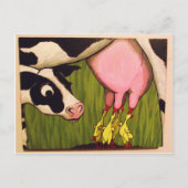 Het zuigen briefkaart (Voorkant)