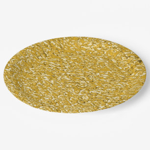 Het ZUIVERE GOUD ploetert Patroon + jouw Papieren Bordje