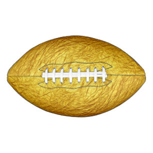 Het ZUIVERE GOUDEN Patroon van het DOCUMENT + jouw American Football