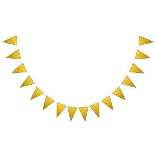 Het ZUIVERE Patroon van het BLADGOUD + jouw Vlaggetjes