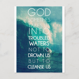 het zuiveren van de ziel en het hart briefkaart