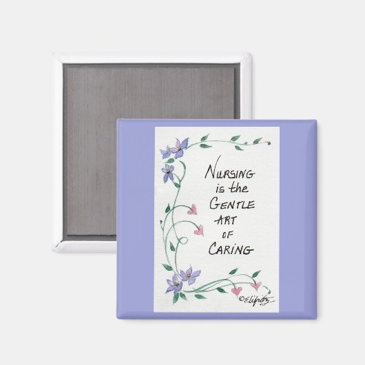 Het zurgen is een zachte kunstkleurschets magneet (Voorkant / Achterkant)