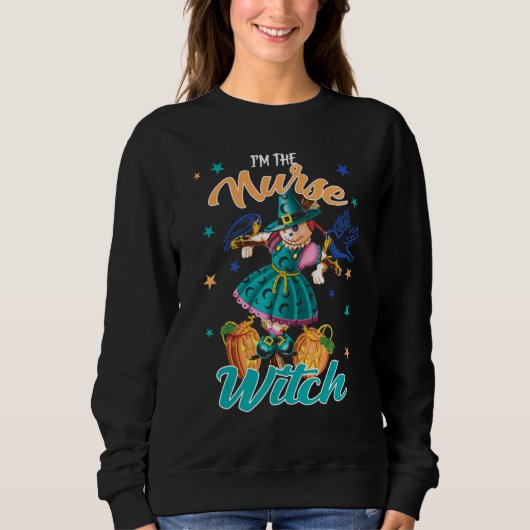 Het zuster Halloween Womens Costuum Trui (Voorkant)