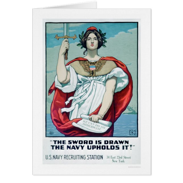 Het zwaard is getekend - de marine benadrukt het ( (Voorkant)