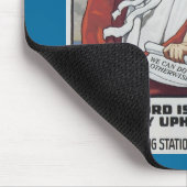 Het zwaard is getekend, de marine benadrukt het. muismat (Hoek)