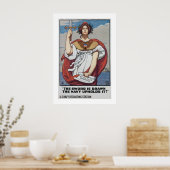 Het zwaard is getekend, de marine benadrukt het. poster (Keuken)