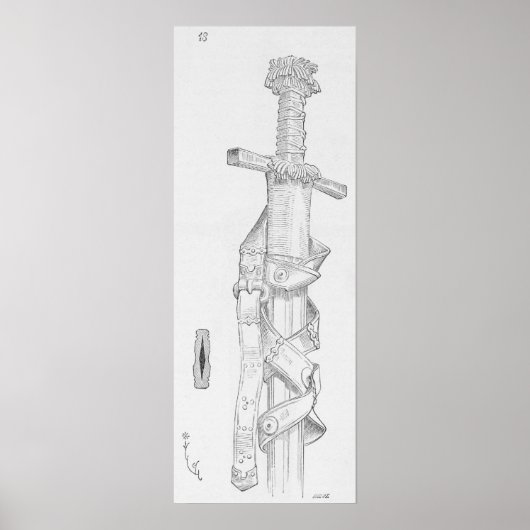 Het zwaard poster (Voorkant)