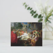 Het zwaard van Damocles Briefkaart (Staand voorkant)