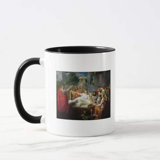 Het zwaard van Damocles Mok (Links)