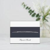 Het zwaard van Miyamoto Musashi Briefkaart (Staand voorkant)