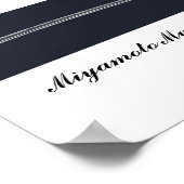 Het zwaard van Miyamoto Musashi Poster (Hoek)