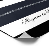 Het zwaard van Miyamoto Musashi Poster (Hoek)