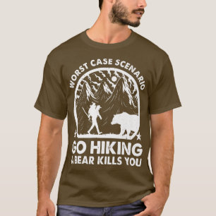 Het zwaarste Hoesje scenario van een Beer doodt je T-shirt