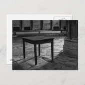 Het zwart-witte Briefkaart van de Foto van de (Voorkant / Achterkant)