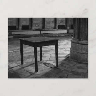 Het zwart-witte Briefkaart van de Foto van de