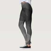 Het zwart-witte Ontwerp van de Veelhoek Leggings (Links)