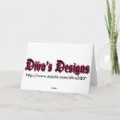 Het zwarte "Bedankt" dankt u kaardt met Hete Roze Bedankkaart (Achterkant)