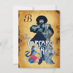 HET ZWARTE CORSAIR MONOGRAM-GEDEELTE AANKONDIGING