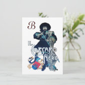 HET ZWARTE CORSAIR MONOGRAM-ijs Aankondiging (Staand voorkant)